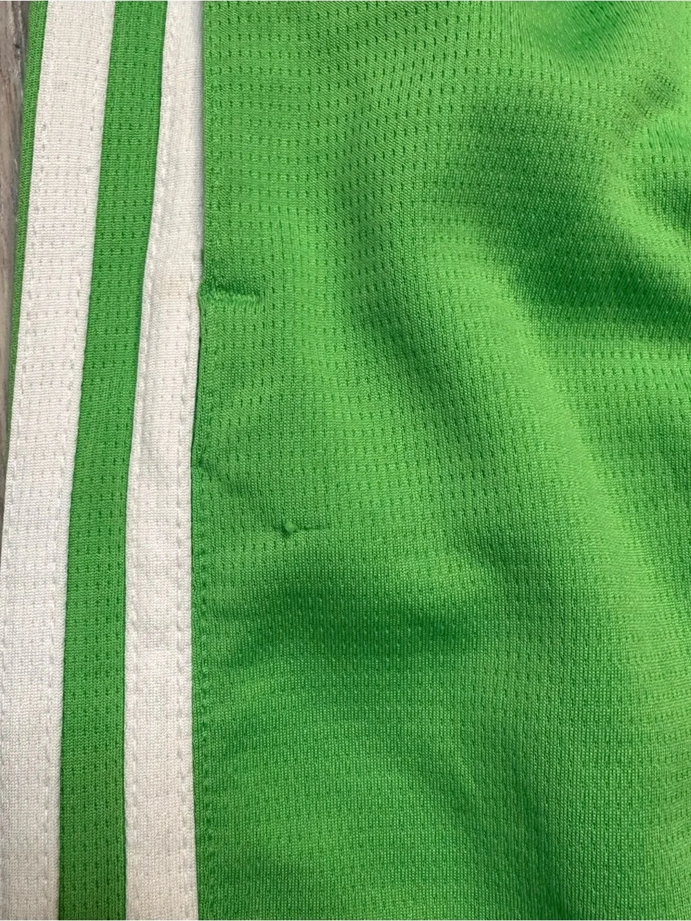 adidas Blue and Green Athletic Shorts Pair Boys Size Youth Large